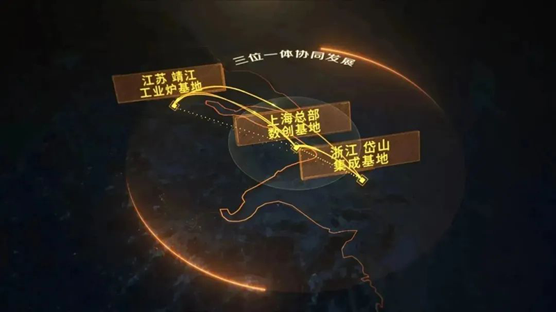 共建未来丨w66利来国际股份（上海）创新基地亮相“2023年闵行区重大工程项目开工仪式”主会。